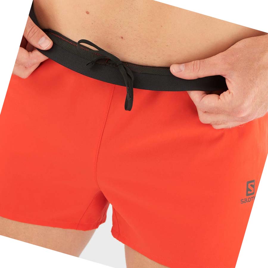 Bermudas Salomon CROSS 3'' Hombre Naranjas | MX 3174QMA